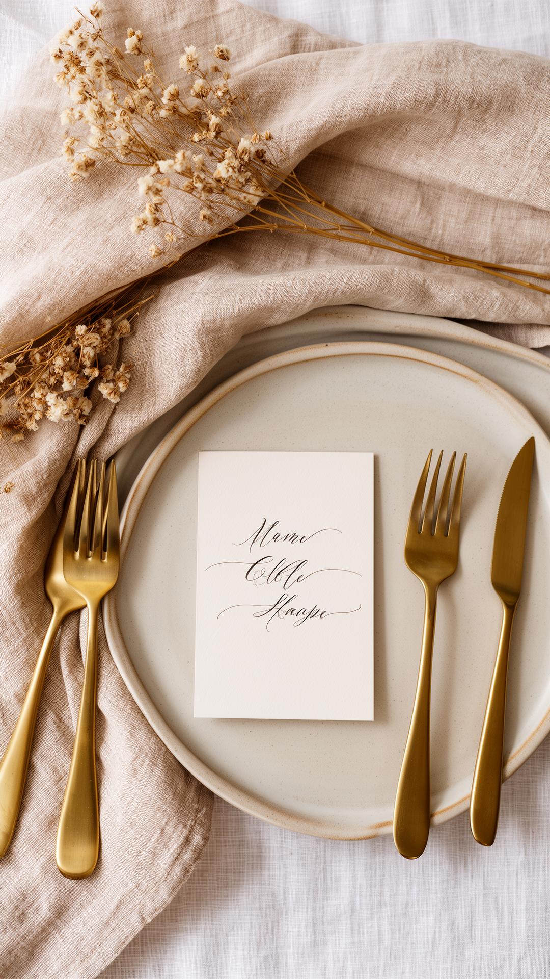 Tablescape detail